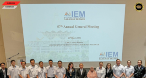Rintai Ketuai IEM Sarawak Ditanka, Negapka Agenda Kejuruteraan Nengeri