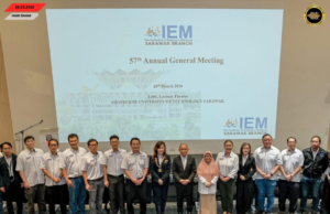 Rintai Ketuai IEM Sarawak Ditanka, Negapka Agenda Kejuruteraan Nengeri