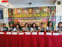Program Aum Besai Tiga Taun Sekali Ke-28 SIDS Pampang Sarikei Diatur Enggau Lanchar