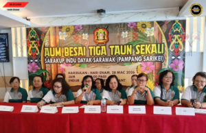 Program Aum Besai Tiga Taun Sekali Ke-28 SIDS Pampang Sarikei Diatur Enggau Lanchar
