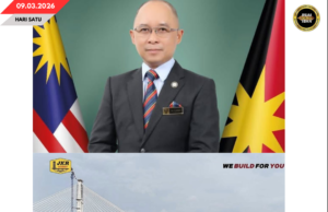 JEMBATAN BATANG LUPAR 1 DEKA DISAMBUNG PENUH MINGGU TU, TEMBU BULAN MEI 2026.