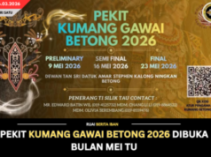 PEKIT KUMANG GAWAI BETONG 2026 DIBUKA BULAN MEI TU
