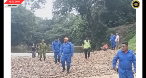 SIKU LELAKI DIKEIRAUKA LENYAU BA SUNGAI KANOWIT LEBUH MAYA NURUN NYALA