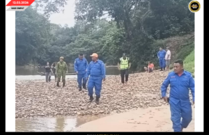 SIKU LELAKI DIKEIRAUKA LENYAU BA SUNGAI KANOWIT LEBUH MAYA NURUN NYALA