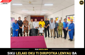 SIKU LELAKI OKU TI DIRIPOTKA LENYAU BA KAMPUNG OPAR UDAH DITEMU ENGGAU LIKUN