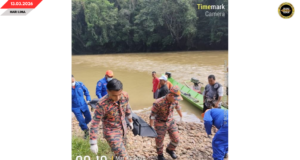 LELAKI DIRIPOTKA LENYAU DITEMU LEMAS BA SUNGAI KANOWIT