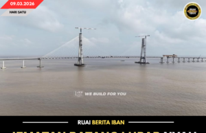 JEMATAN BATANG LUPAR NYAU SEMAK RENGGAT KEPENUDI, DIPELABAKA DEKA DIBUKA TENGAN BULAN MEI 2026