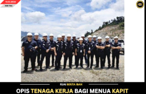 OPIS TENAGA KERJA BAGI MENUA KAPIT BEJALAIKA OPERASYEN PENERIT ADAT BA PALAN TEKAT AI BALEH