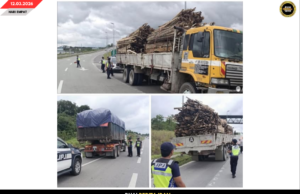 293 PERENGKA PENGANGKUT DIPERESA DALAM OPS KHAS JPJ SARAWAK BA JALAI BESAI PAN BORNEO