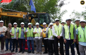 PROJEK NGEMANAHKA JALAI ULU ENTAIH BEUNGKUS RM19.6 JUTA UDAH DIPENYADI