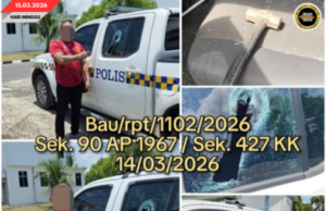 SIKU LELAKI MECHAHKA CHEREMIN KERITA POLIS, NGARAPKA DIRI ULIH DITAN