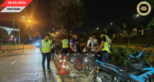 30 ITI SAMAN, 7 BUAH MOTOSIKAL DIRAMPAS BA OP SAMSENG JALAI DI KUCHING