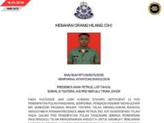 SIKU RABAN SOLDADU DIRIPOTKA LENYAU BA PULAU PANDANAN, POLIS MINTA BANTU ARI MENSIA MAYUH