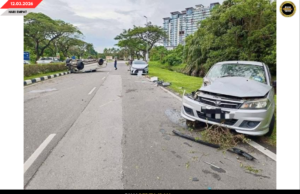 PENUSAH AKSIDEN TI MUNGKUR TIGA BUAH ENTUKAR