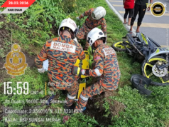 SIKU LELAKI BEBADI AKSIDEN KEDIRI, TUBUH DITEMU DALAM PARIT BA JALAI KUARI