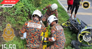SIKU LELAKI BEBADI AKSIDEN KEDIRI, TUBUH DITEMU DALAM PARIT BA JALAI KUARI