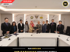 JKR SARAWAK NYAIN MoU ENGGAU JANATEK, NGAGA INISIATIF ASFALT GADUNG