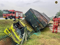 Dua lelaki bebadi nyawa pengudah lori ke ngundan manuk aksiden kediri empu