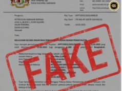 PETROS mansutka jaku tangkan ti terit, anang kena tipu surat tawaran kereja tiru