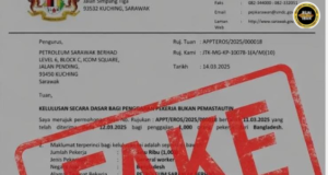 PETROS mansutka jaku tangkan ti terit, anang kena tipu surat tawaran kereja tiru