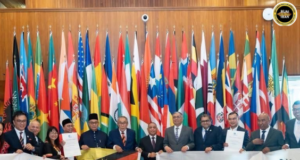Delta Sarawak nerima aku rasmi di Paris nyadi Geopark Global UNESCO