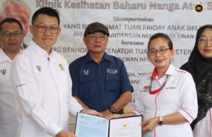 SARATOK, 16 April — Projek ngaga Klinik Pengerai Nanga Atoi di Saratok ke beungkus RM5,607,454.86, diatu udah tembu penuh sereta diserah ngagai piak ke bekaul ba sebengkah pengerami rasmi ke diatur kemari.