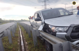 Deriba selamat ba penusah aksiden di Jalai Besai Pan Borneo
