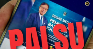 TVS nyangkal pengawa ngerembaika poster pelesu ngena logo rasmi