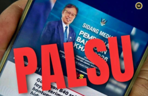 TVS nyangkal pengawa ngerembaika poster pelesu ngena logo rasmi