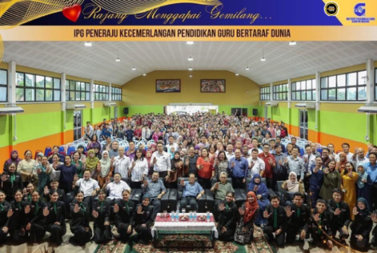 KPPM Ngenataika Randau Profesional Begulai Enggau Staf IPG Kampus Rajang