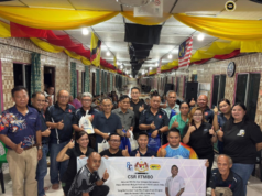 CSR RTM80 ngangkatka akses penerang ngagai komuniti menua pesiair