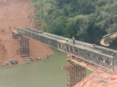 Perambu projek ngaga Jematan Ulu Katibas, Nanga Bangkit benung ranchak dipejalaika