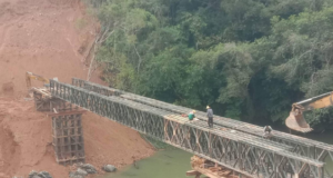 Perambu projek ngaga Jematan Ulu Katibas, Nanga Bangkit benung ranchak dipejalaika