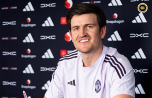 Maguire nyain kontrak baru enggau Manchester United nyentukka 2027