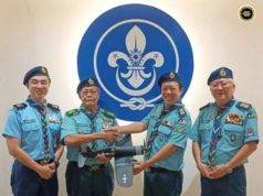 Model Bilun Perang Dunya Kedua nyadi penarit baru ba Galeri Pejilin Sarawak