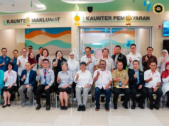 Penemuai rasmi Sapit Menteri Pengerai dikena berati tikas penyikap penyedia Sepital Besai Sarawak