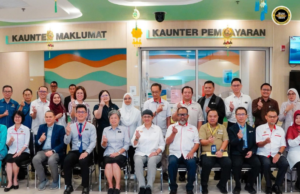 Penemuai rasmi Sapit Menteri Pengerai dikena berati tikas penyikap penyedia Sepital Besai Sarawak