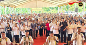 Projek ngangkatmanah jalai Kampung Ulu Teru dipelaba tembu tumu agi