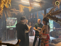 Duta Itali tetarit ati enggau penyelai budaya di Sarawak