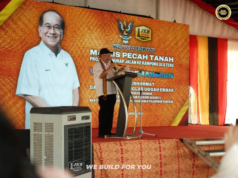 Uggah bejadika projek melakin Jalai Kampung Ulu Terus, negapka akses menua pesisir
