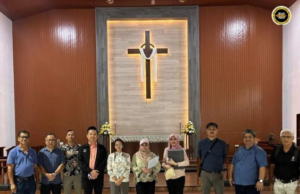 UNIFOR chakah matau pejalai projek pemansang rumah sembiang di Zon Utara Bagi Menua Miri