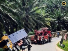 Lori Sawit Aksiden Di Miri, Deriba Selamat