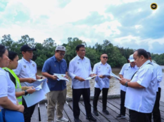 Rahman Junaidi Ngabas projek jeti baru di Sebangan, ngenegapka perengka guna berikan