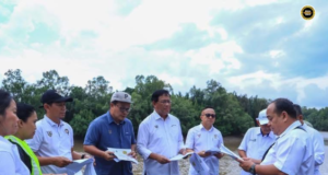 Rahman Junaidi Ngabas projek jeti baru di Sebangan, ngenegapka perengka guna berikan