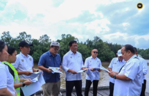 Rahman Junaidi Ngabas projek jeti baru di Sebangan, ngenegapka perengka guna berikan