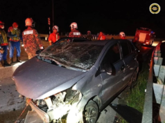 Siku indu bebadi nyawa pengudah aksiden kediri ba Jalai Pan Borneo Sibu-Bintulu
