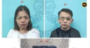 Dua iku individu ditan, ngembuan 17 bungkus dipelabaka syabu di Bau