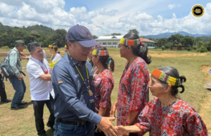 Pengeran negapka pemansang menua pesisir ba Kampung Long Balong diteruska