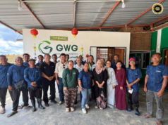Dato Dr Richard nemuai ngagai GWG, beratika pemansang mansik benih betanam betupi
