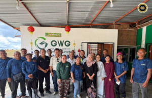 Dato Dr Richard nemuai ngagai GWG, beratika pemansang mansik benih betanam betupi